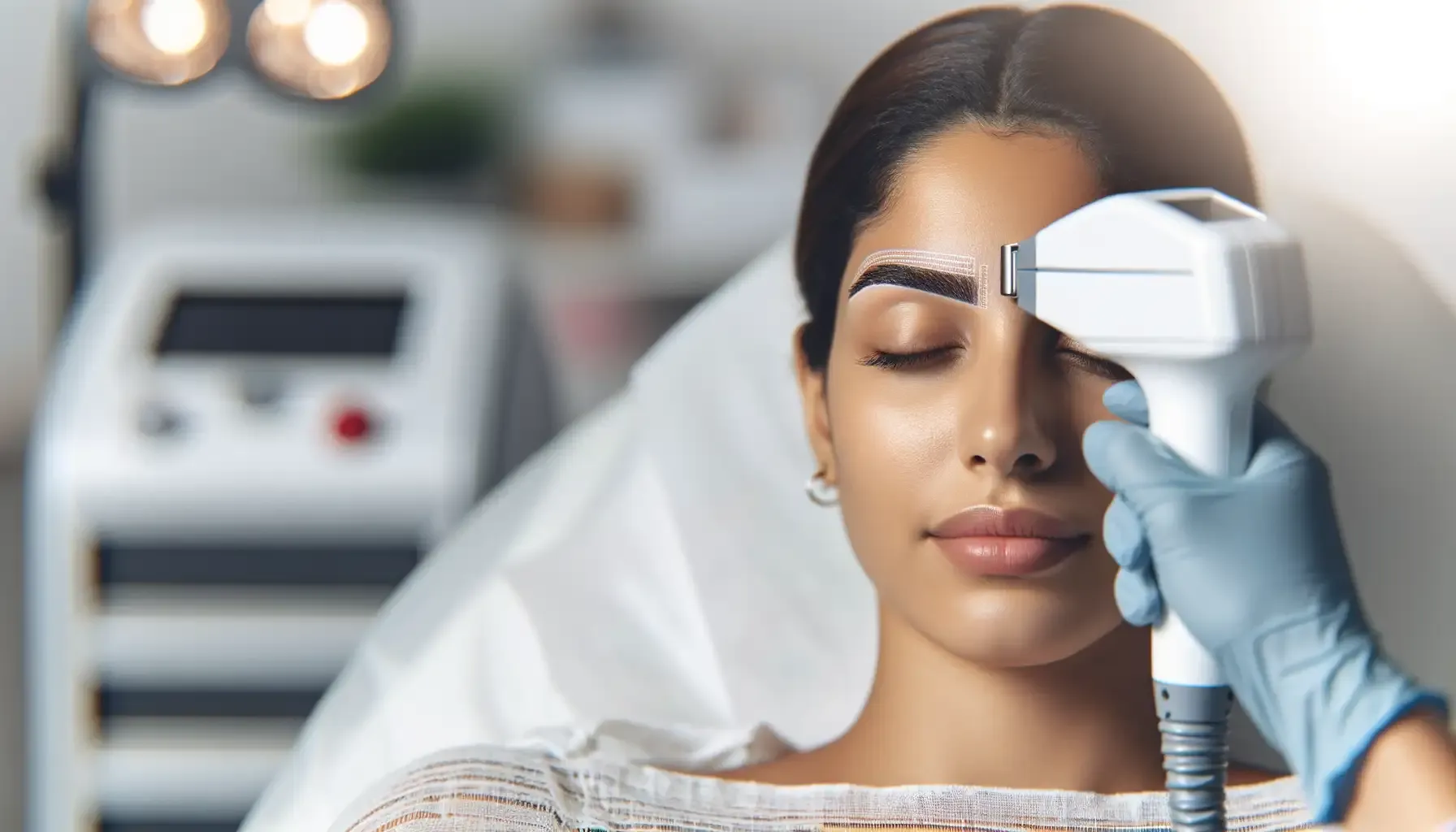 Epilarea definitiva sprancenelor - experienta reala cu IPL si laser